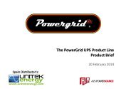 Product Briefing Powergrid